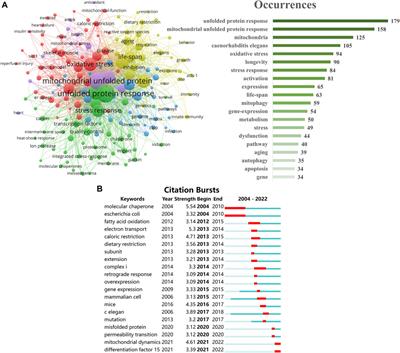 Trends in mitochondrial unfolded protein response research from 2004 to 2022: A bibliometric analysis